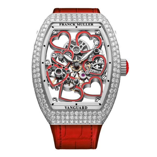Franck Muller V 32 S6 SQT HEART D (RG)