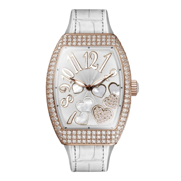 Franck Muller V 32 QZ HEART REL D 2CO CD (BC)