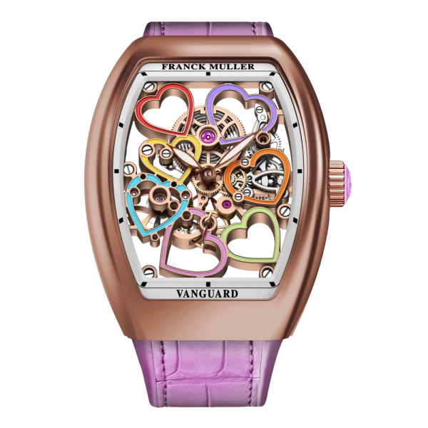 Franck Muller V 35 S6 SQT HEART COL DRM (RS) 5N