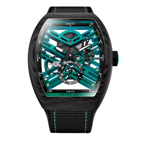 Franck Muller V 45 S6 SQT MVT NT VE CARBONE (NTVE)