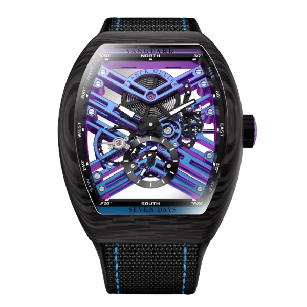 Franck Muller V 45 S6 SQT MVT NT BL CARBONE (NTBL)