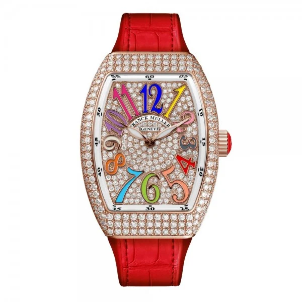Franck Muller V 32 QZ COL DRM D CD (RG) 5N