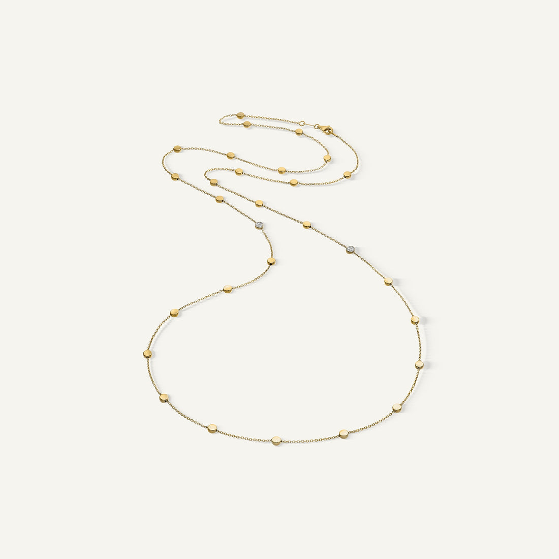 Chimento Gold necklace with diamonds — Yellow · White Diamond · One size