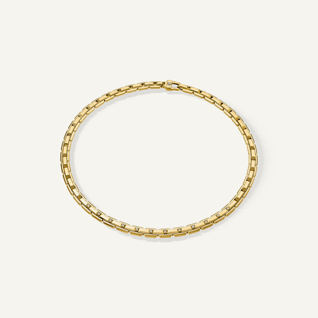 Chimento Gold necklace with diamonds — Yellow · White Diamond · One size