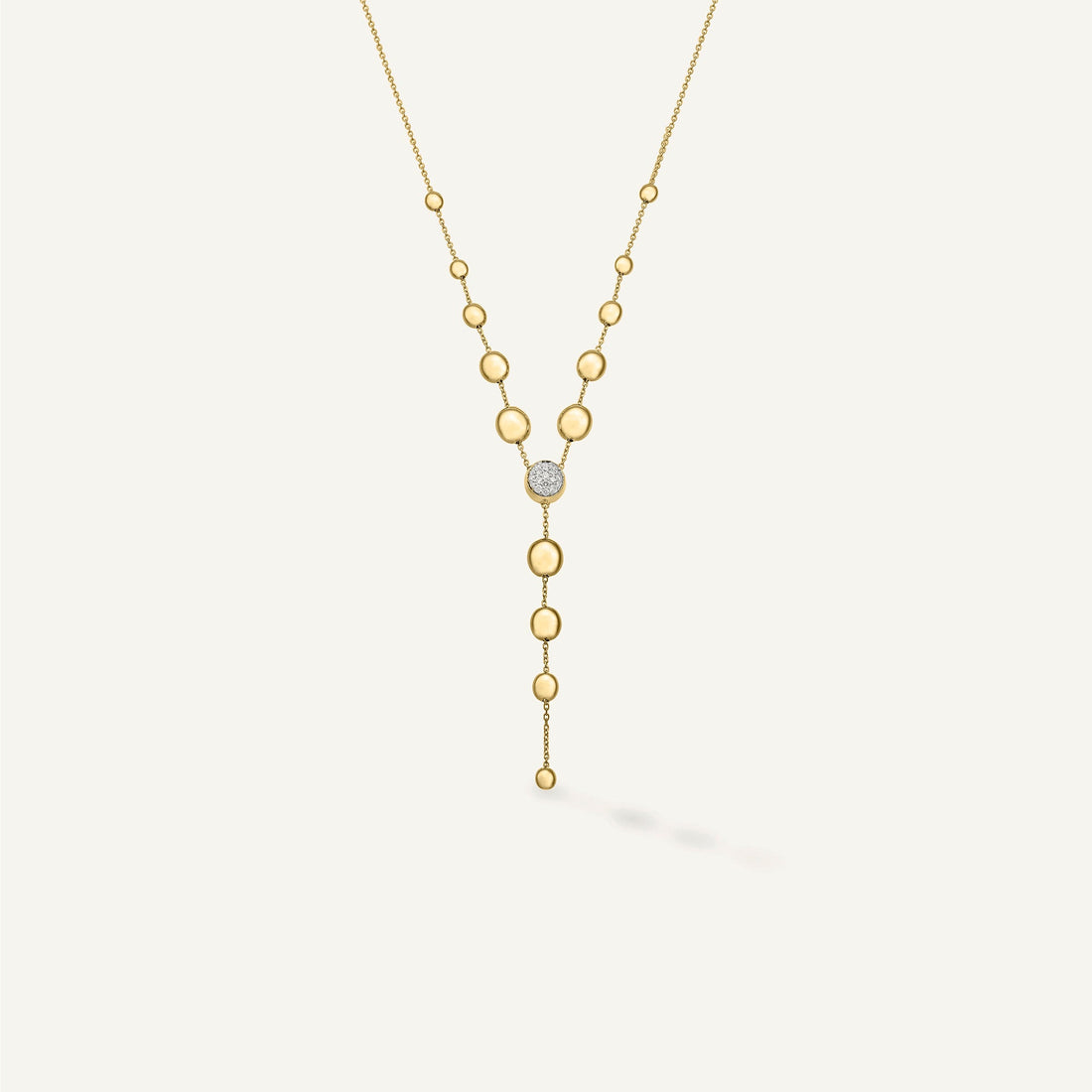 Chimento Gold necklace with diamonds — Yellow · White Diamond · One size