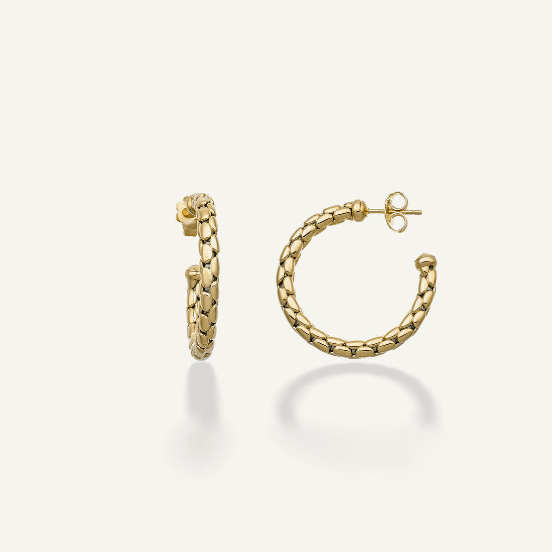 Chimento Gold earrings — Yellow · No stone · One size