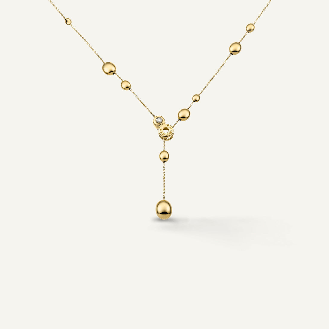 Chimento Gold necklace with diamonds — Yellow · No stone · One size