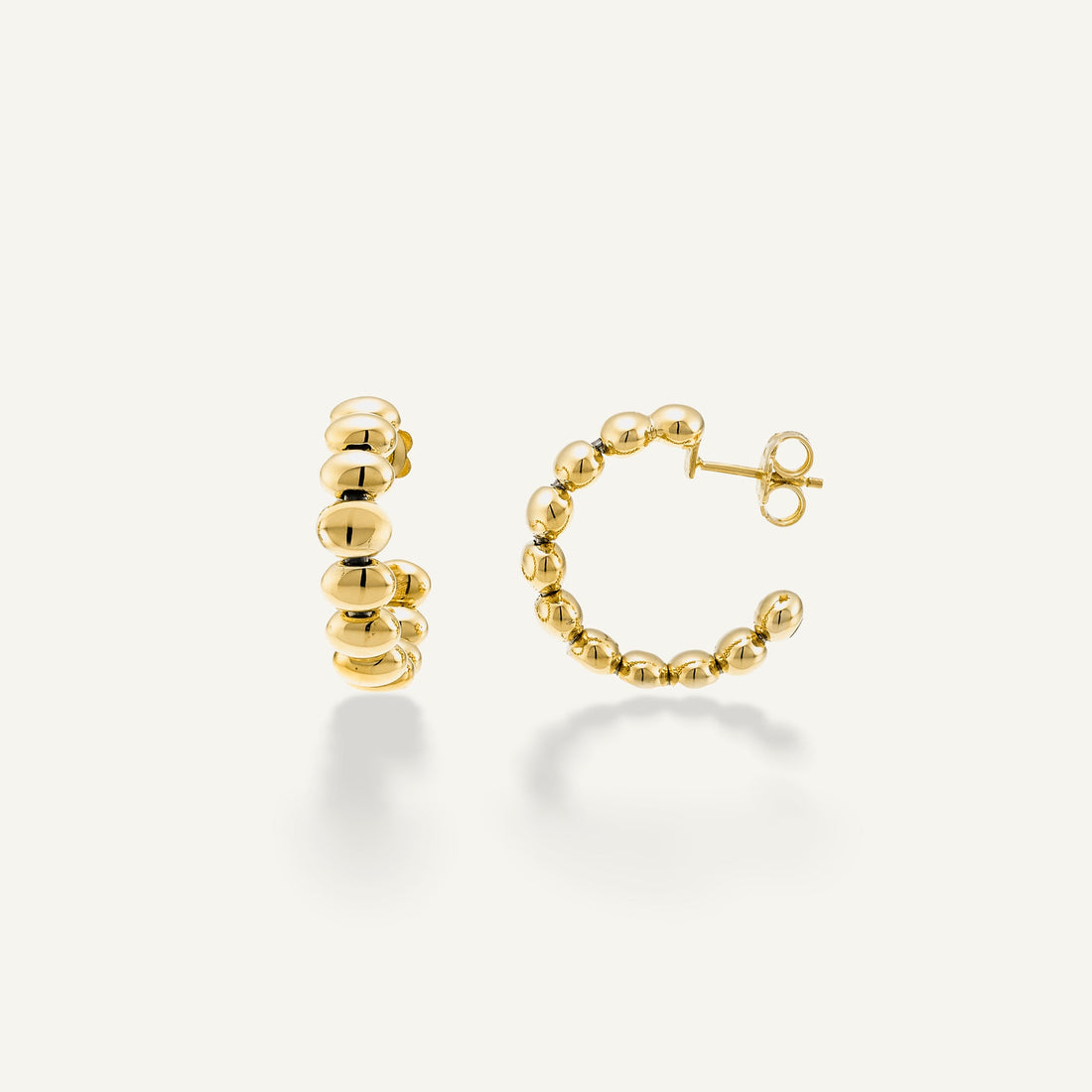 Chimento Gold earrings — Yellow · No stone · One size