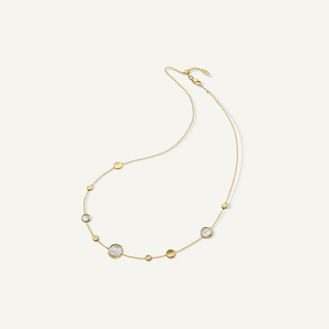 Chimento Gold necklace with mother of pearl — Yellow · Mother of Pearl · One size