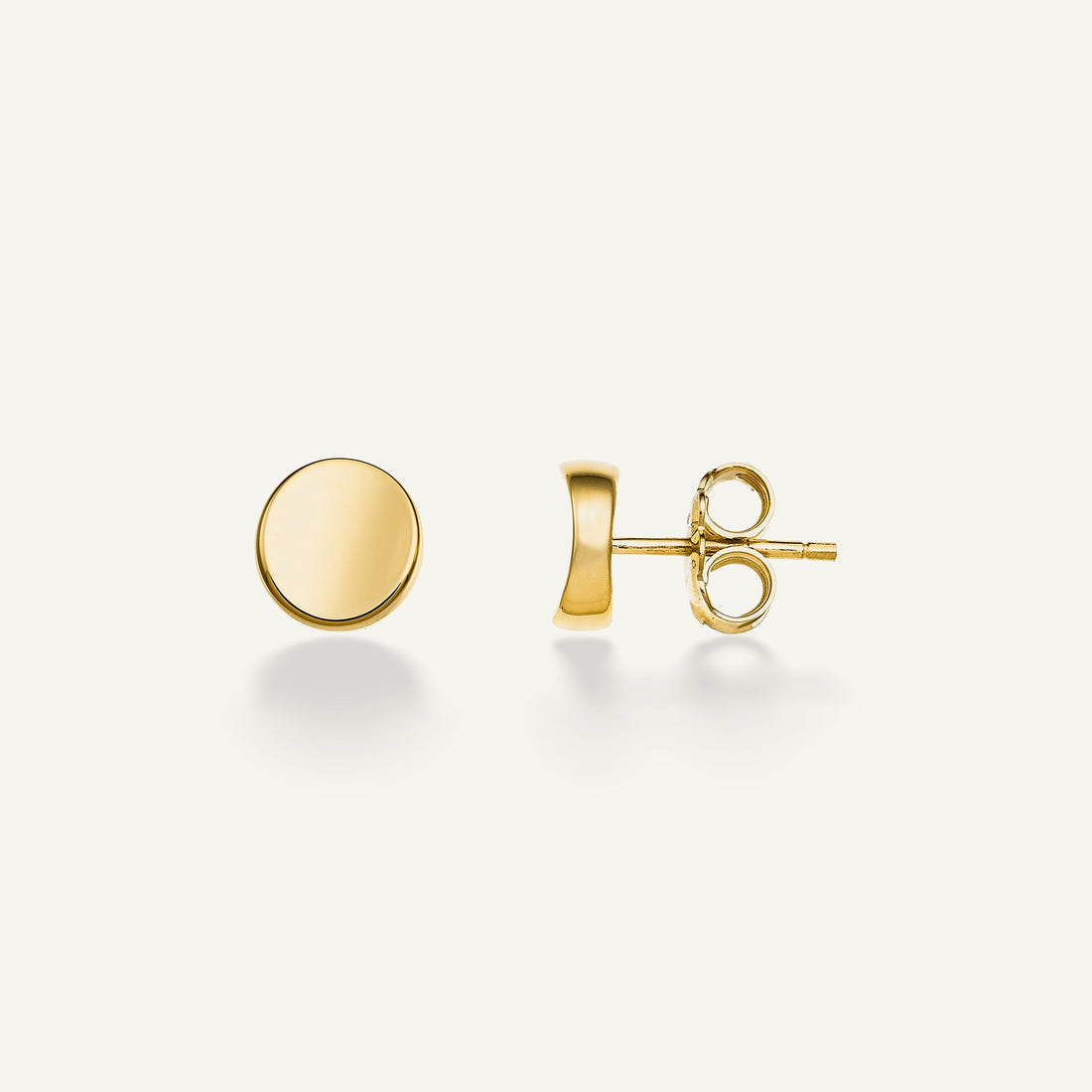 Chimento Gold earrings — Yellow · No stone · One size