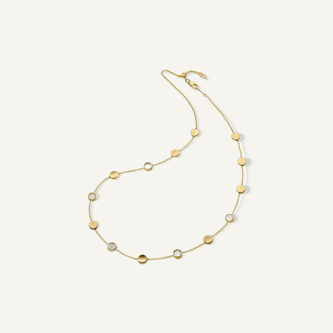 Chimento Gold necklace with mother of pearl — Yellow · Mother of Pearl · One size