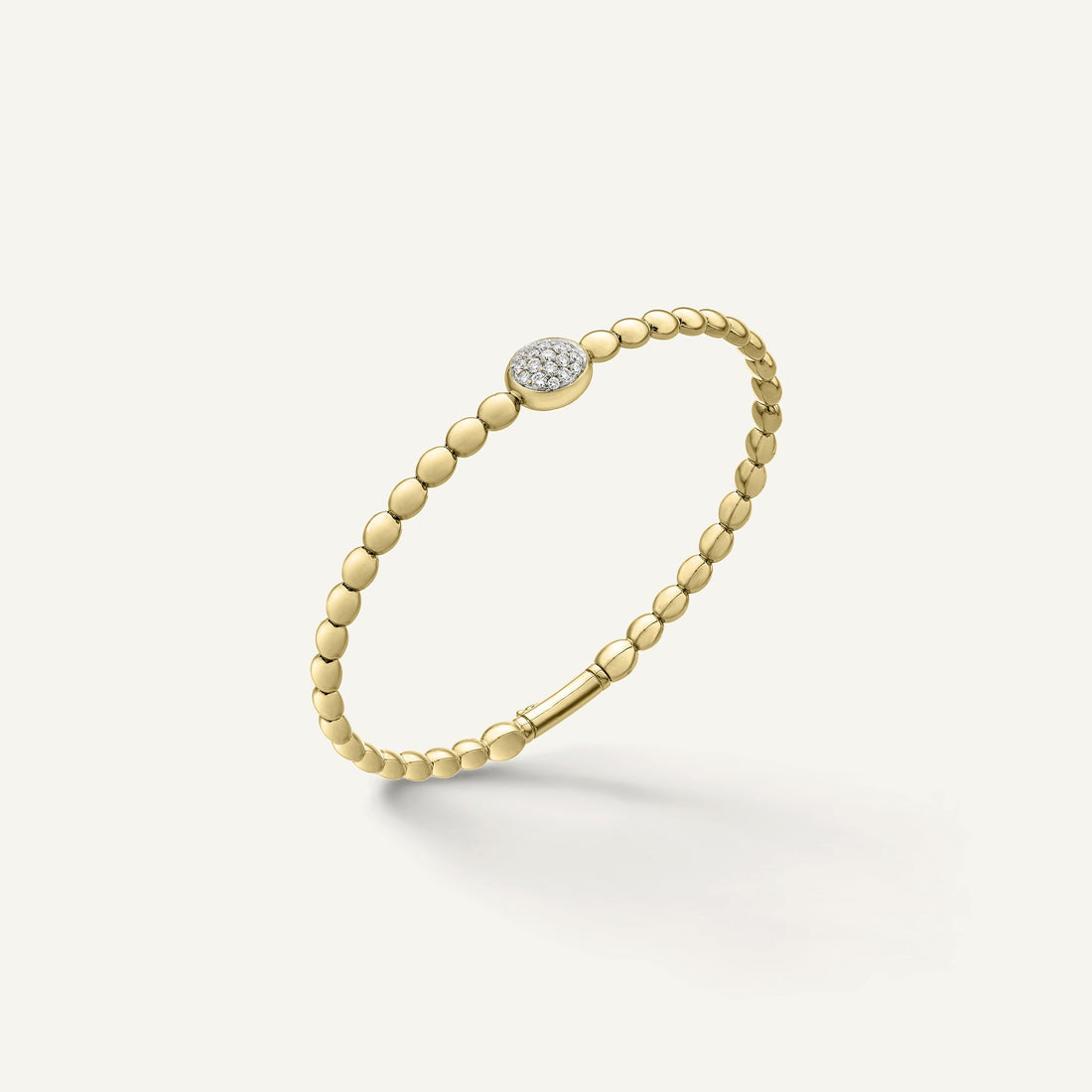 Chimento Gold bracelet with diamonds — Yellow · White Diamond · One size