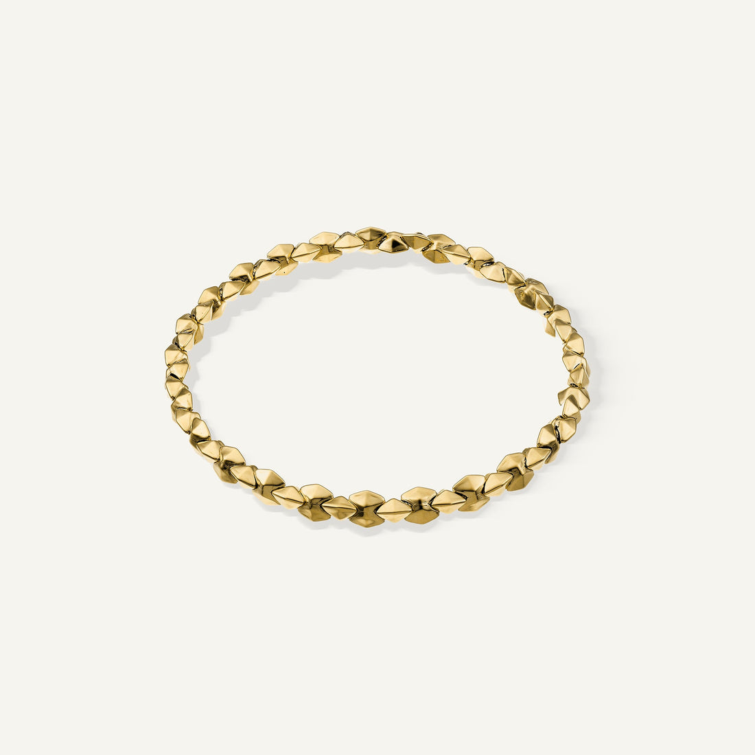 Chimento Gold flexible bracelet — Yellow · No stone · One size