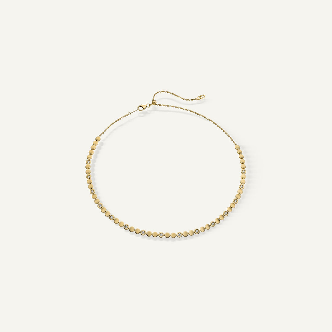 Chimento Gold necklace with diamonds — Yellow · White Diamond · One size